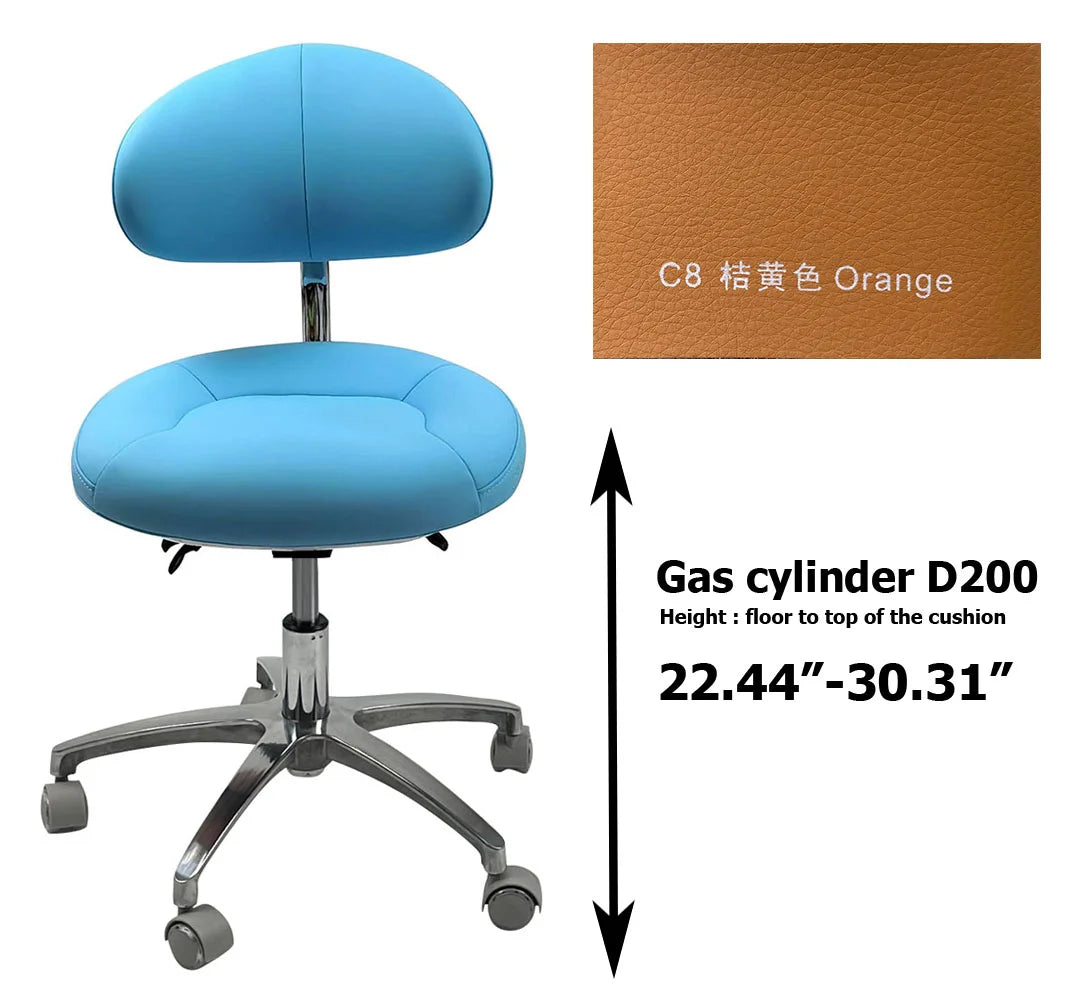 SC1280 Microfiber Dentist chair dental stools