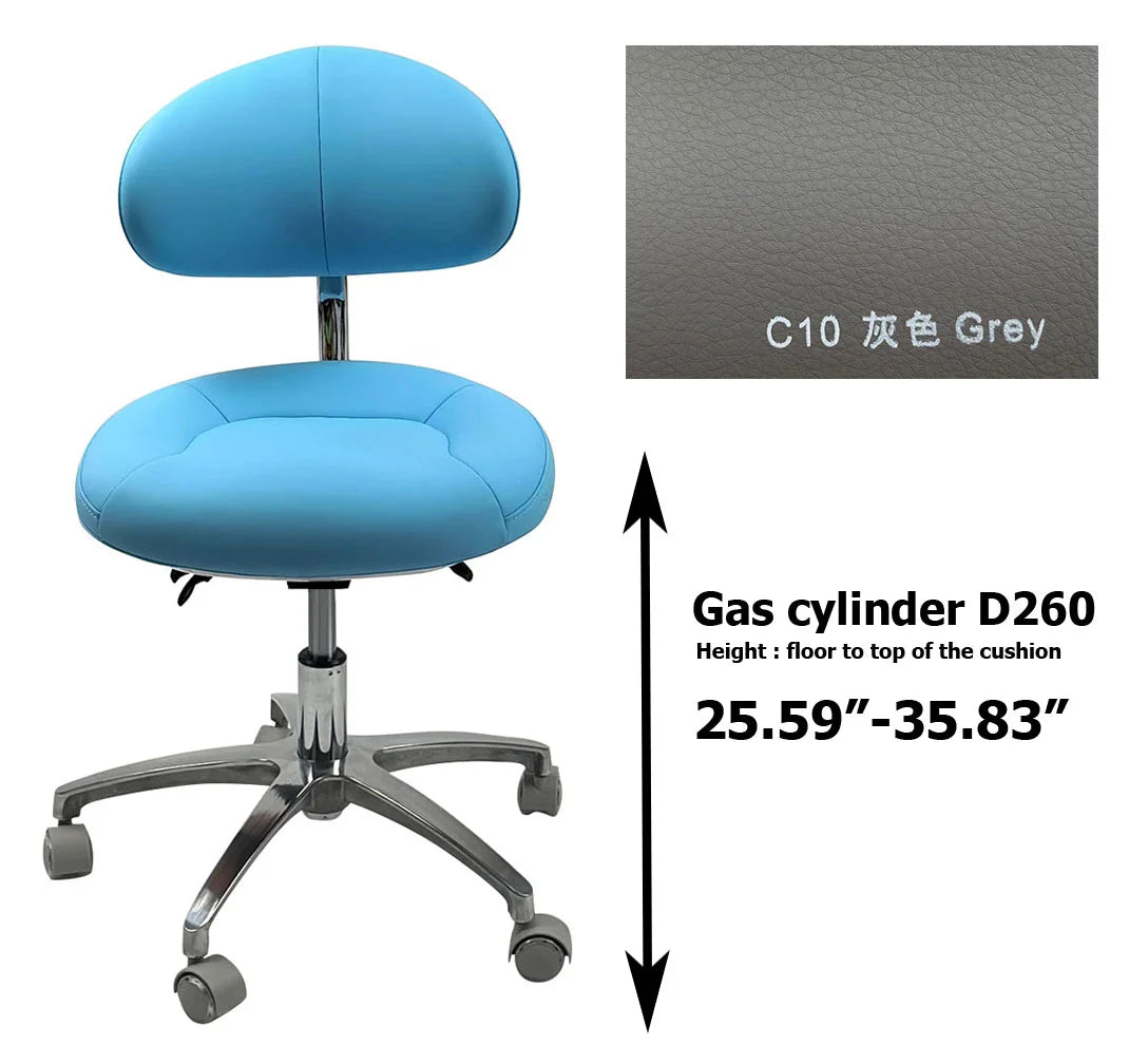 SC1280 Microfiber Dentist chair dental stools