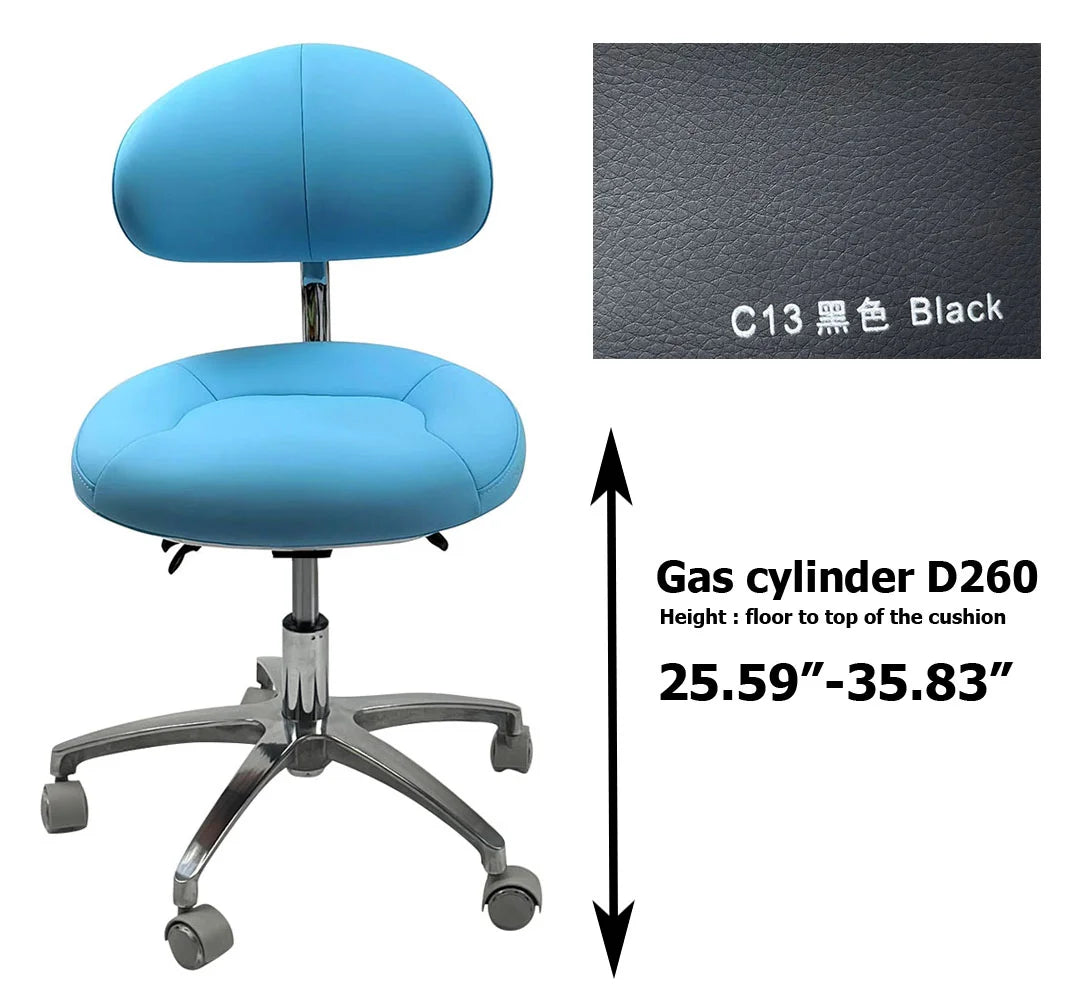 SC1280 Microfiber Dentist chair dental stools