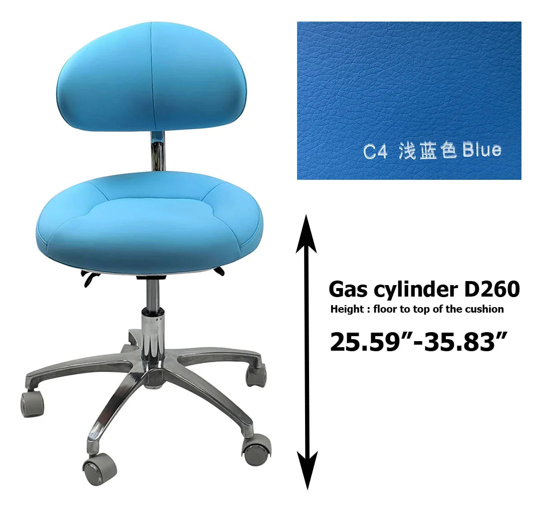 SC1280 Microfiber Dentist chair dental stools