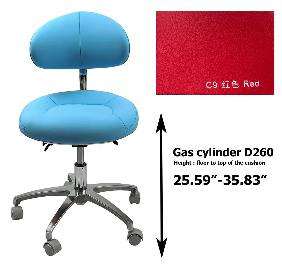 SC1280 Microfiber Dentist chair dental stools