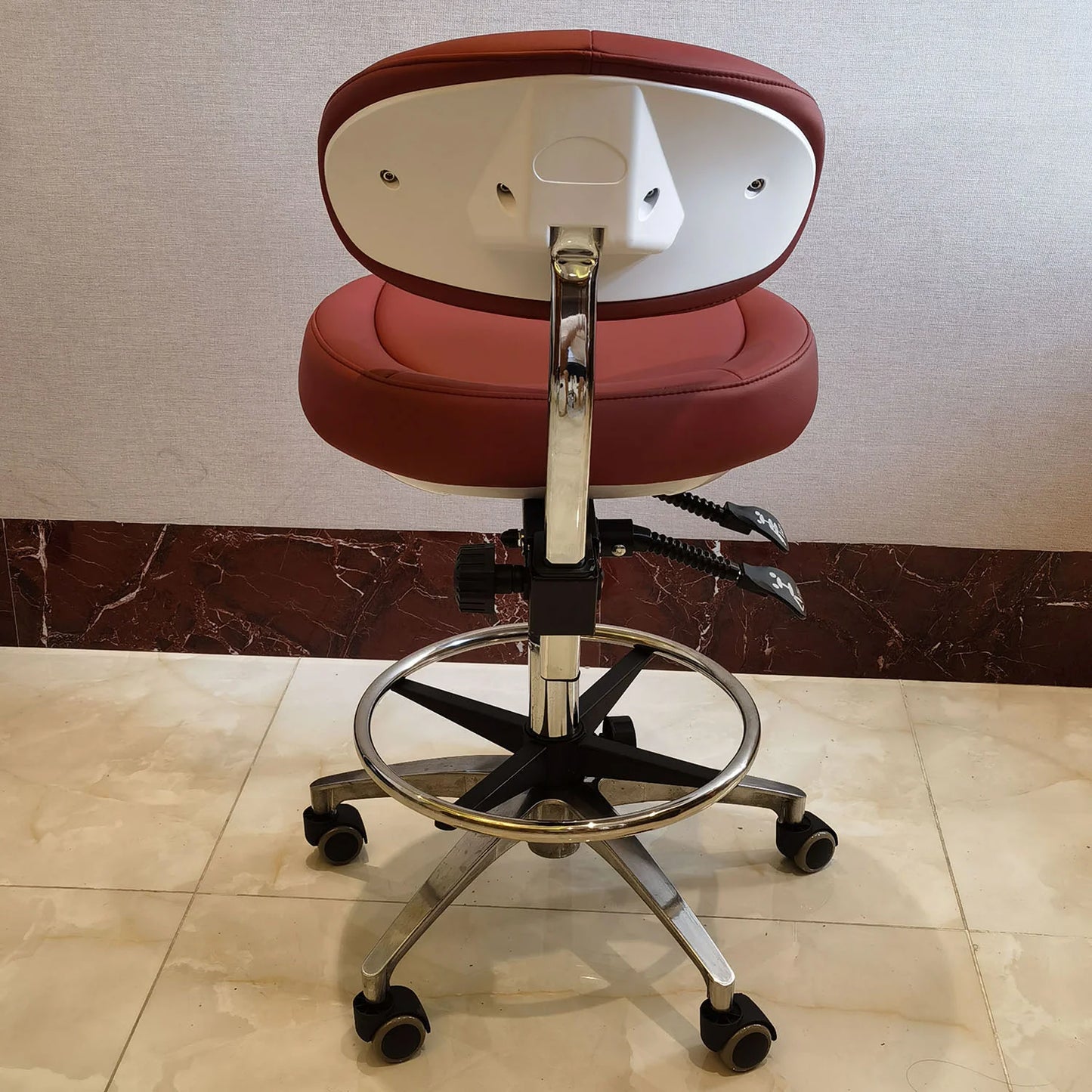 SC1280 Microfiber Dentist chair dental stools