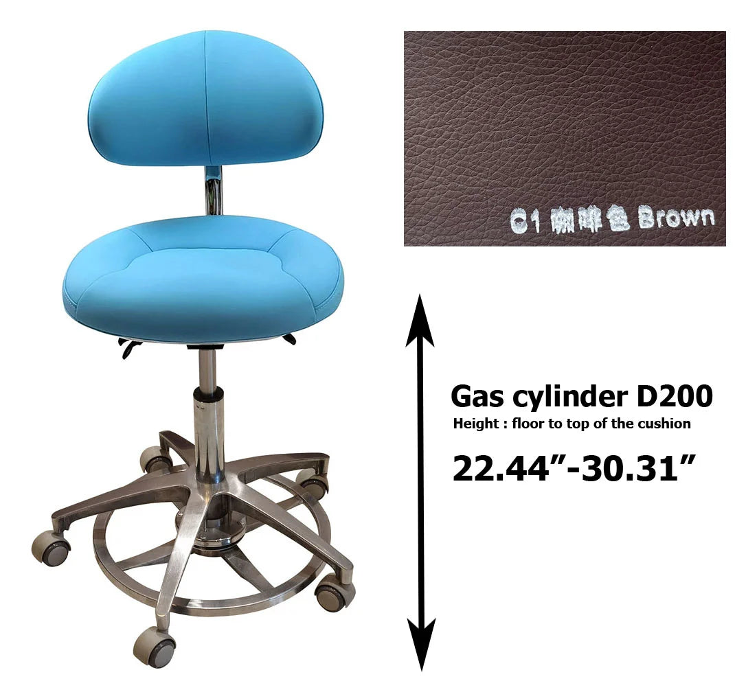 SC1280 Microfiber Dentist chair dental stools