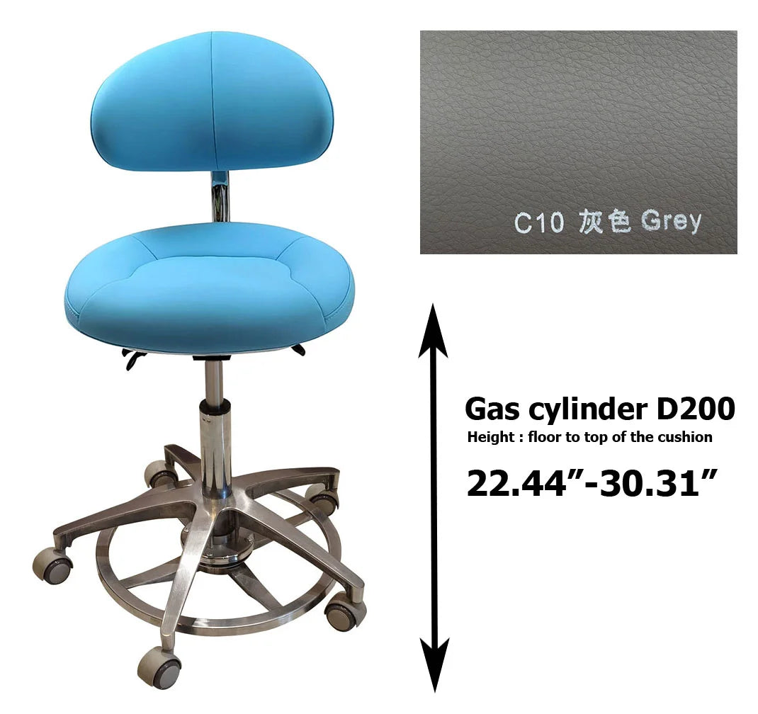 SC1280 Microfiber Dentist chair dental stools