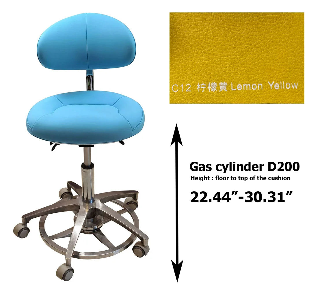 SC1280 Microfiber Dentist chair dental stools