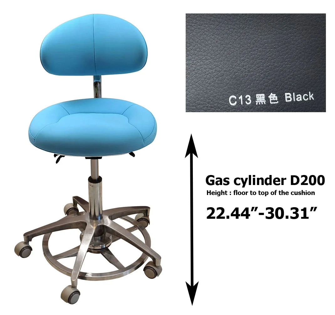SC1280 Microfiber Dentist chair dental stools