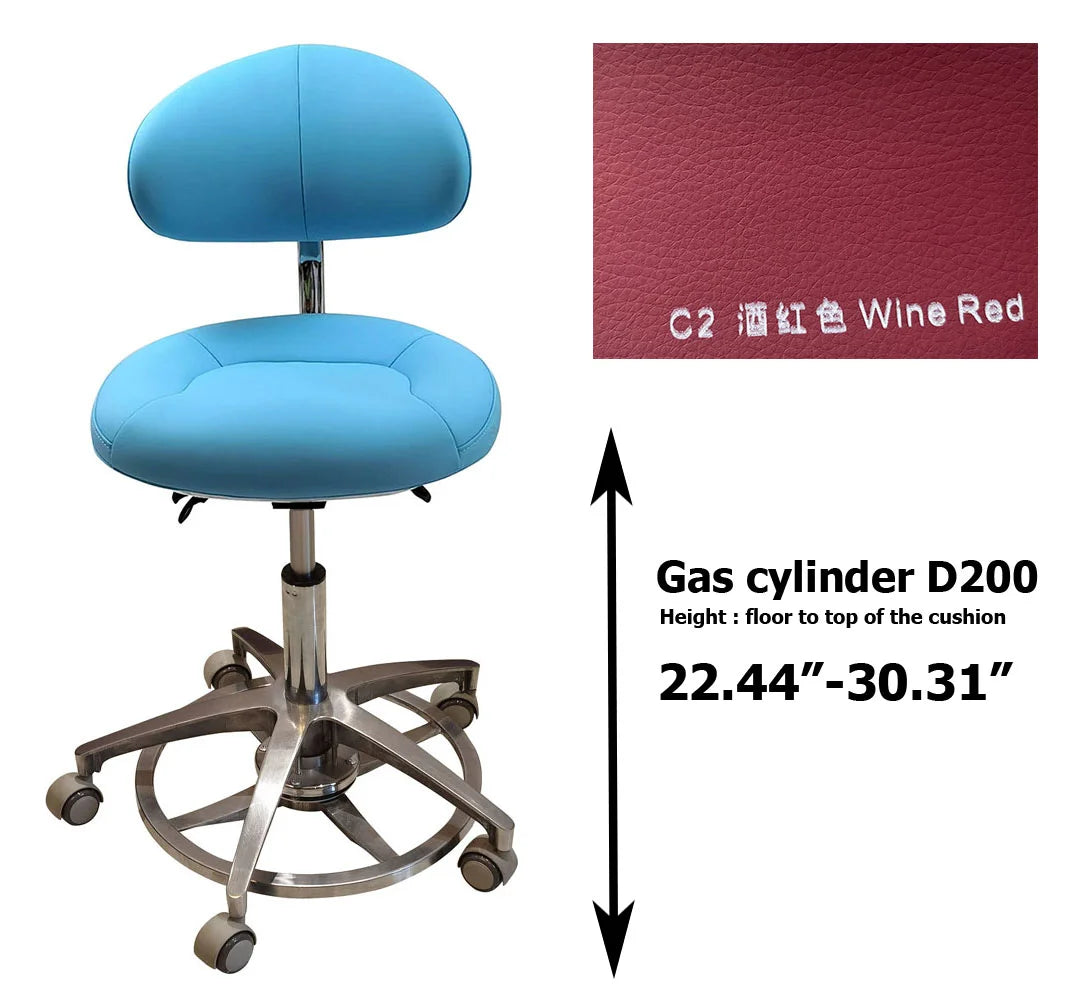 SC1280 Microfiber Dentist chair dental stools