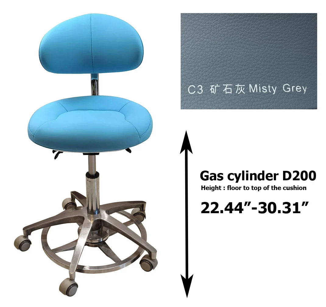 SC1280 Microfiber Dentist chair dental stools