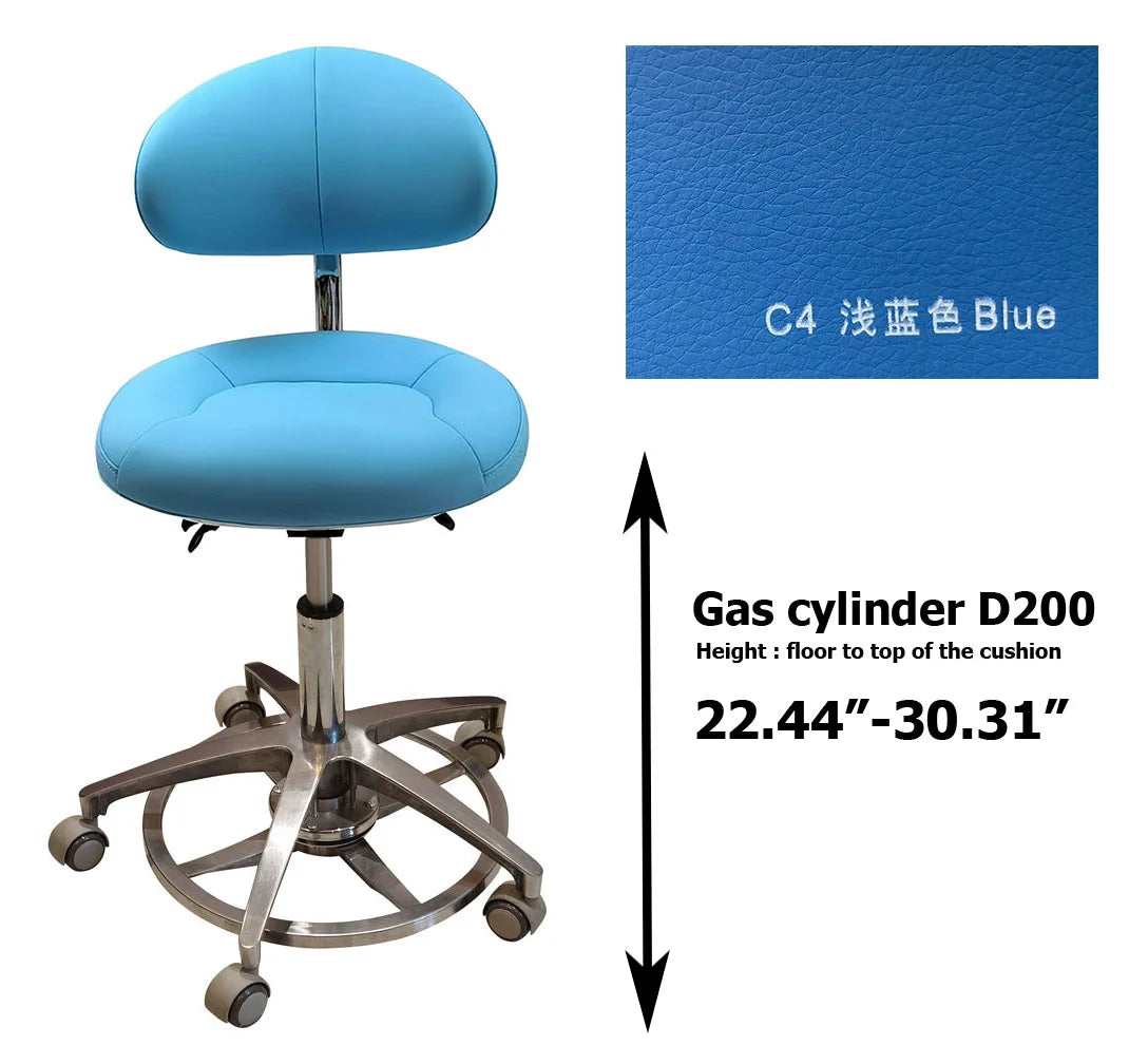 SC1280 Microfiber Dentist chair dental stools