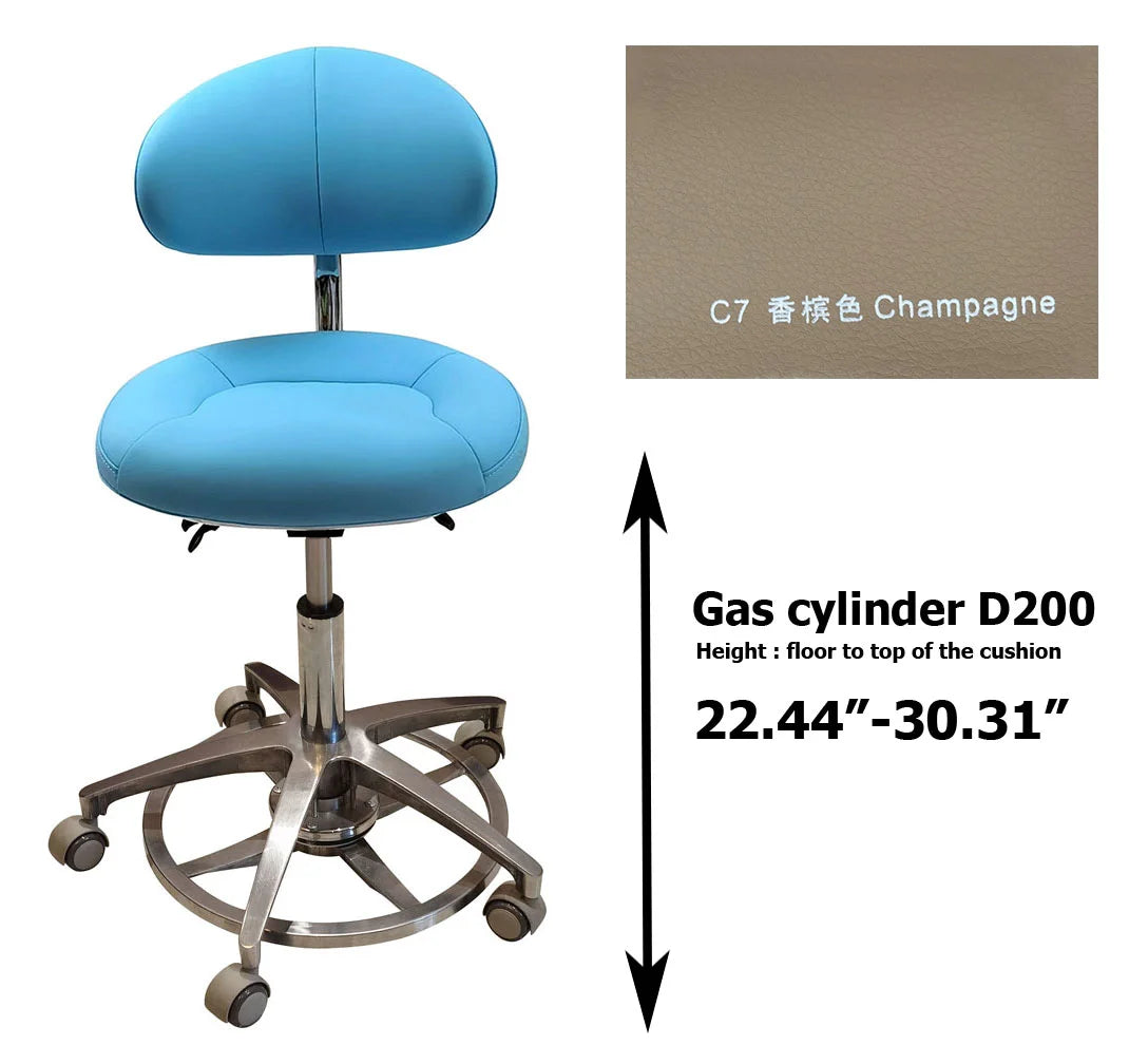 SC1280 Microfiber Dentist chair dental stools