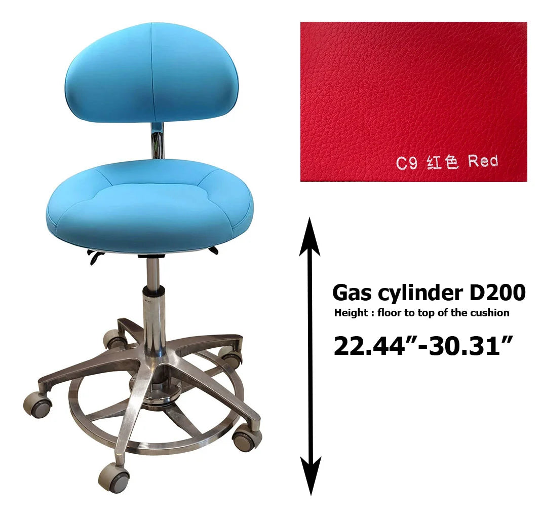 SC1280 Microfiber Dentist chair dental stools