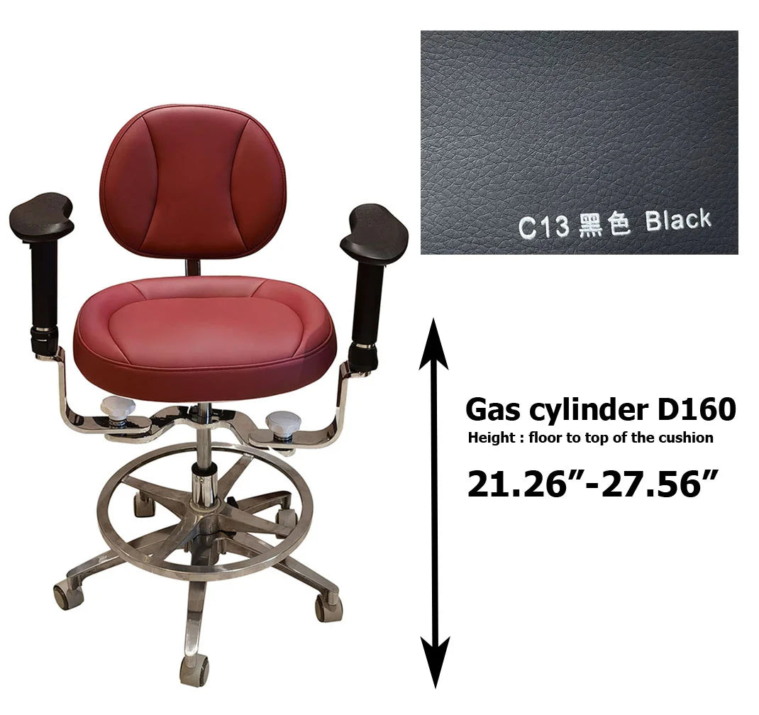 SC1291 Dental surgical chair stool, surgeon operating chair microsurgeon chair