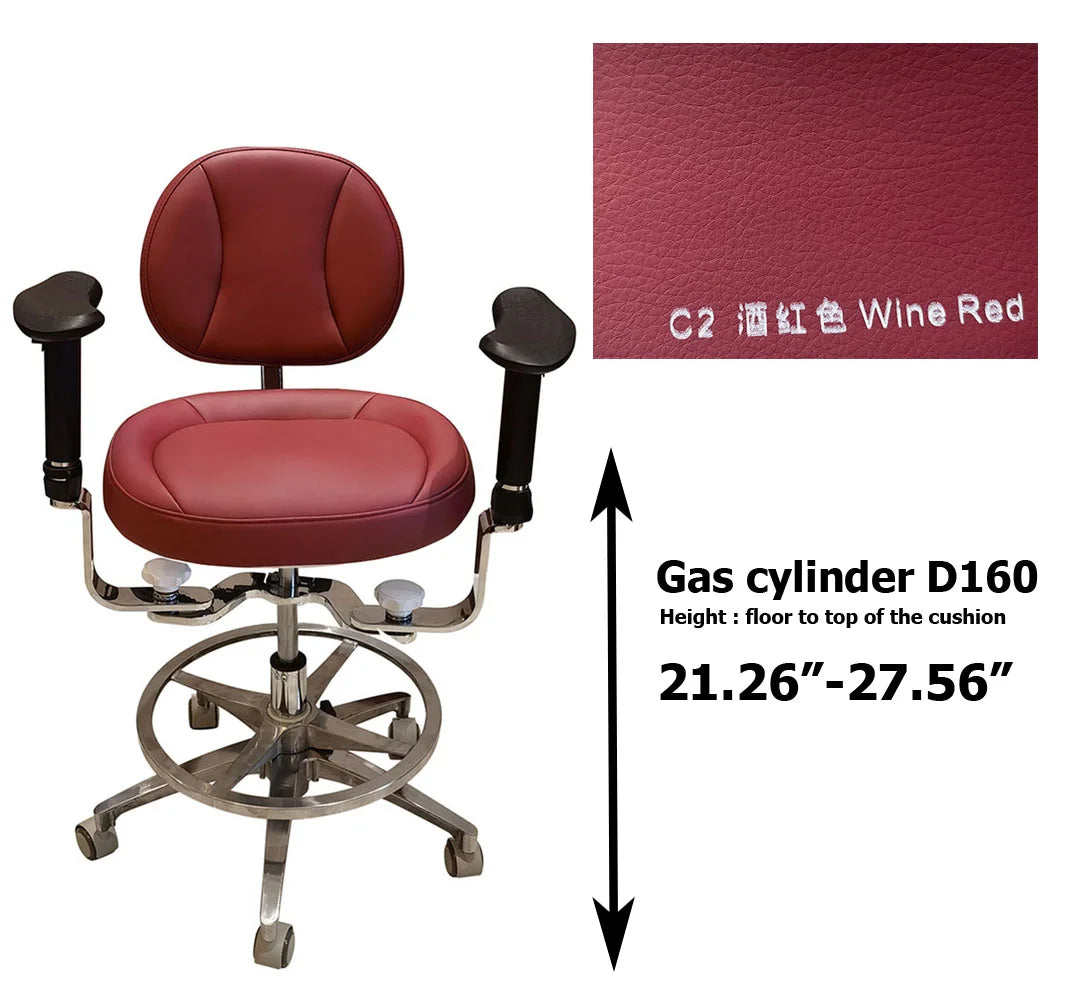 SC1291 Dental surgical chair stool, surgeon operating chair microsurgeon chair