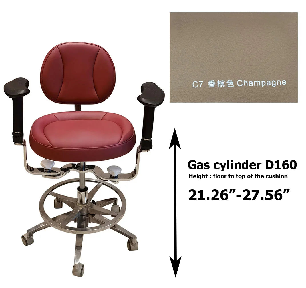 SC1291 Dental surgical chair stool, surgeon operating chair microsurgeon chair