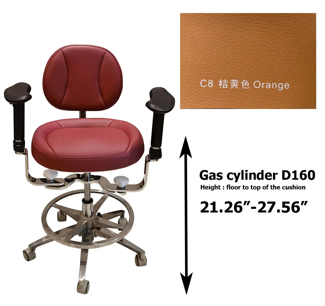 SC1291 Dental surgical chair stool, surgeon operating chair microsurgeon chair