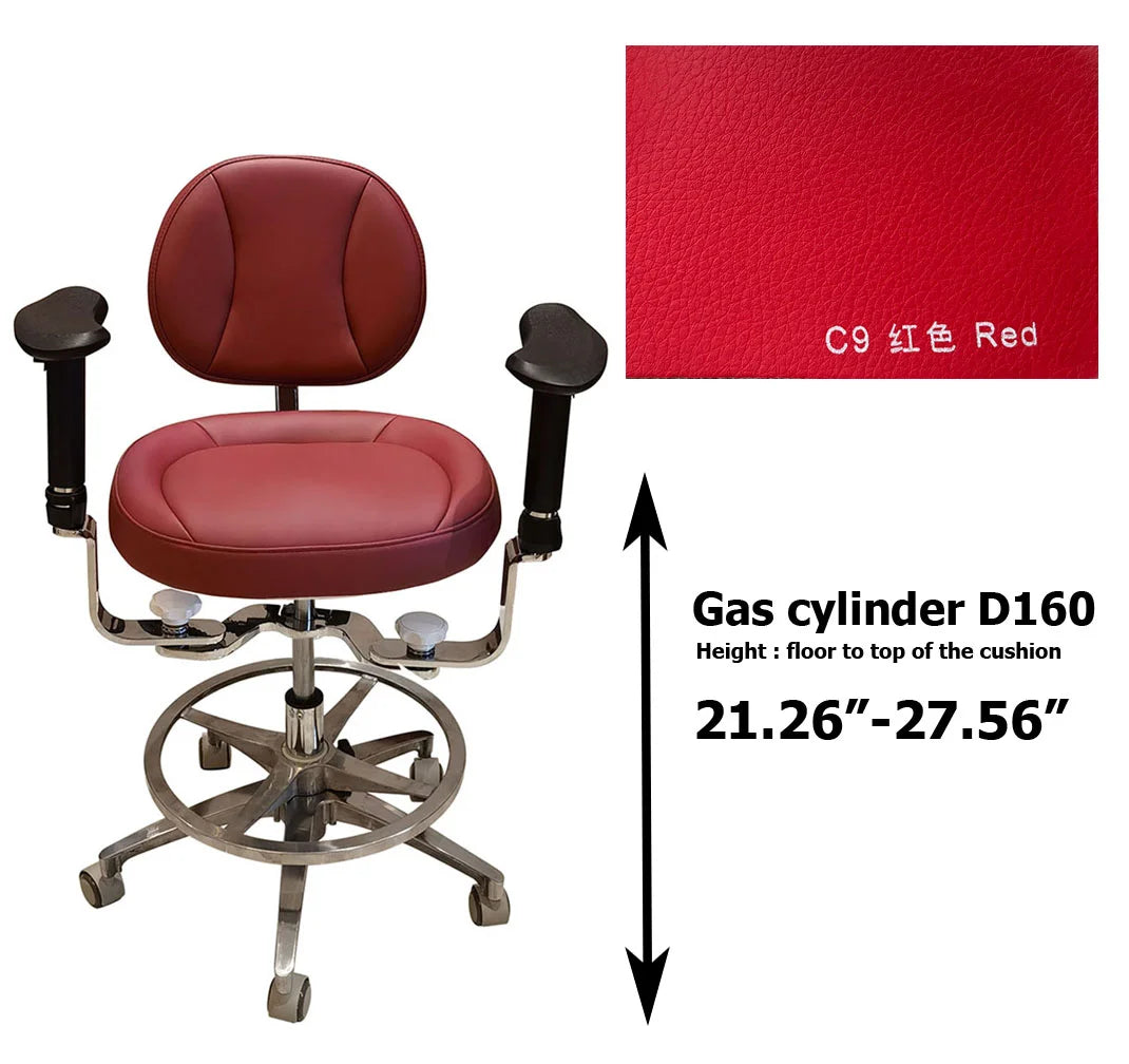 SC1291 Dental surgical chair stool, surgeon operating chair microsurgeon chair