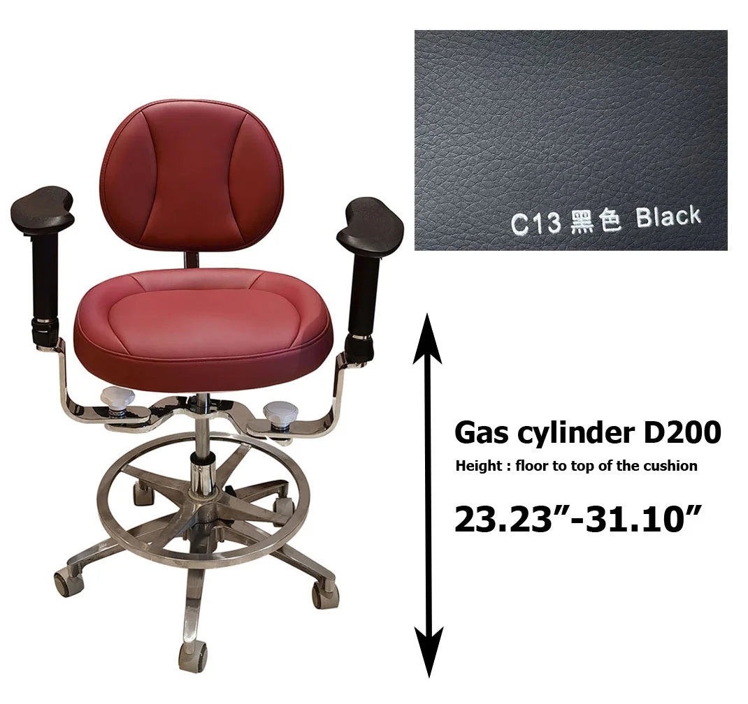 SC1291 Dental surgical chair stool, surgeon operating chair microsurgeon chair