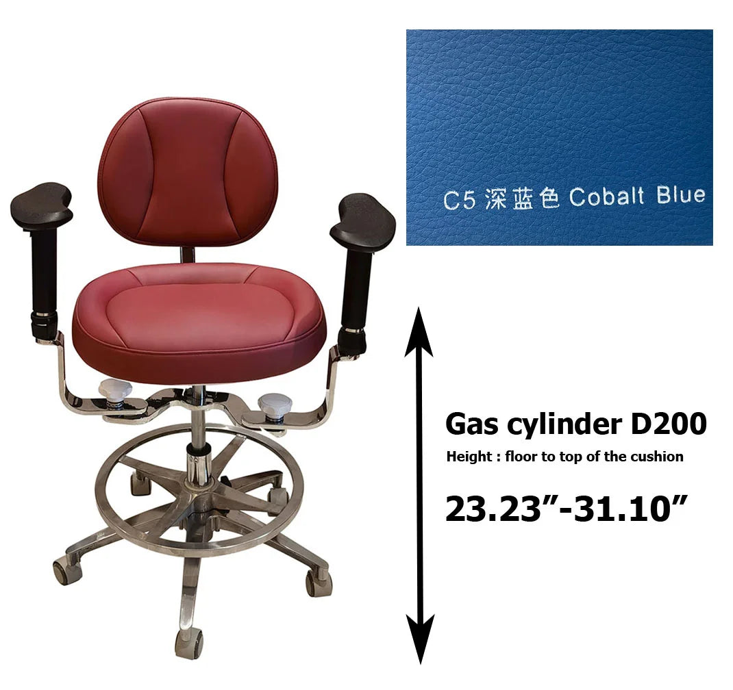 SC1291 Dental surgical chair stool, surgeon operating chair microsurgeon chair