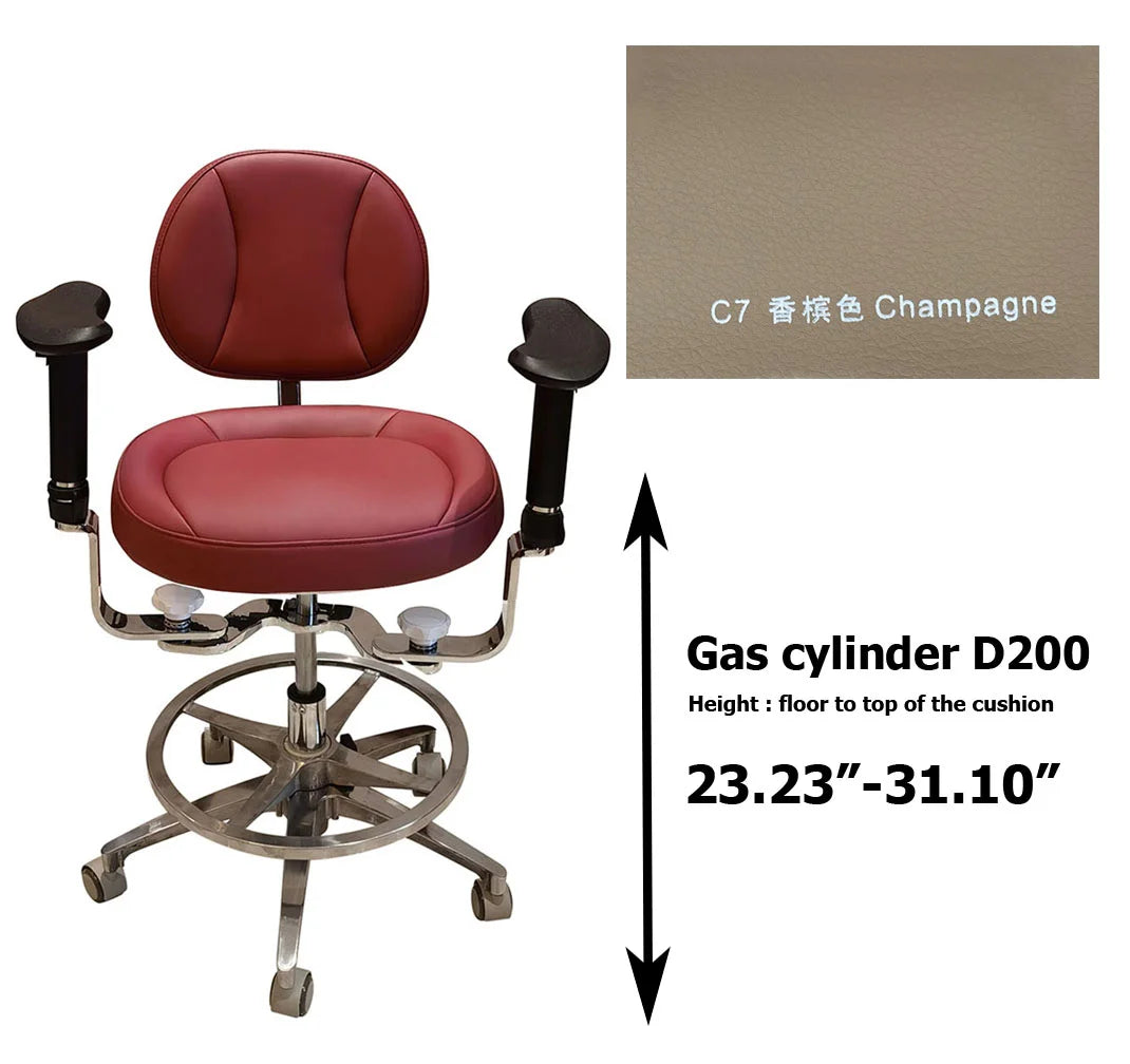 SC1291 Dental surgical chair stool, surgeon operating chair microsurgeon chair