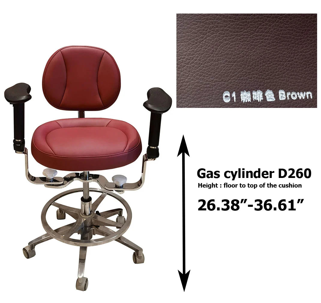 SC1291 Dental surgical chair stool, surgeon operating chair microsurgeon chair