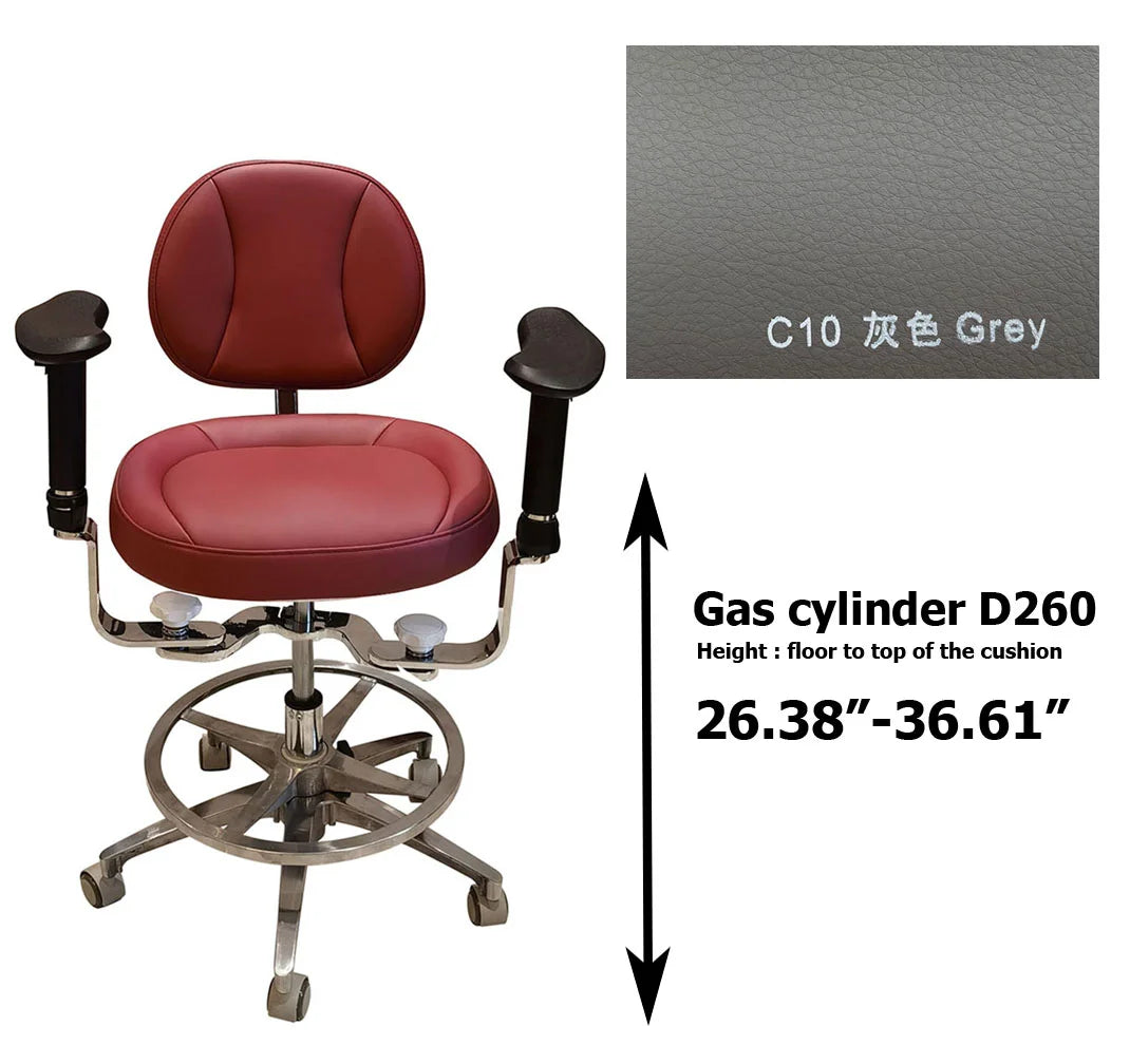 SC1291 Dental surgical chair stool, surgeon operating chair microsurgeon chair