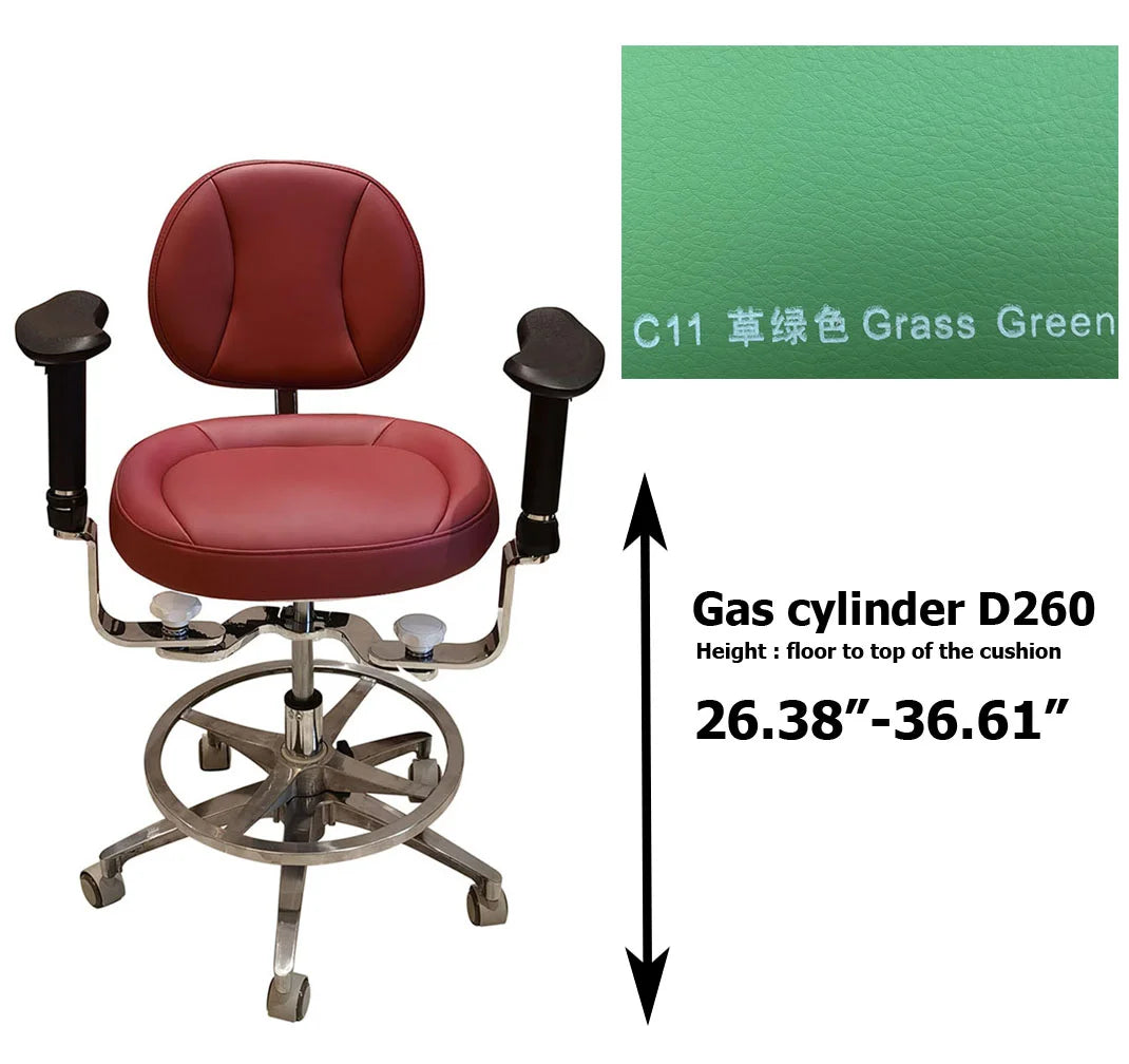 SC1291 Dental surgical chair stool, surgeon operating chair microsurgeon chair