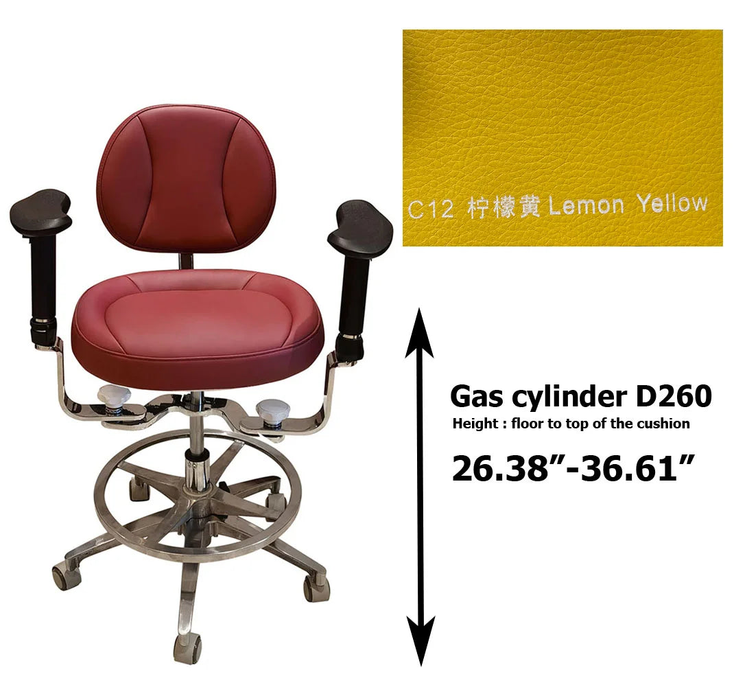 SC1291 Dental surgical chair stool, surgeon operating chair microsurgeon chair