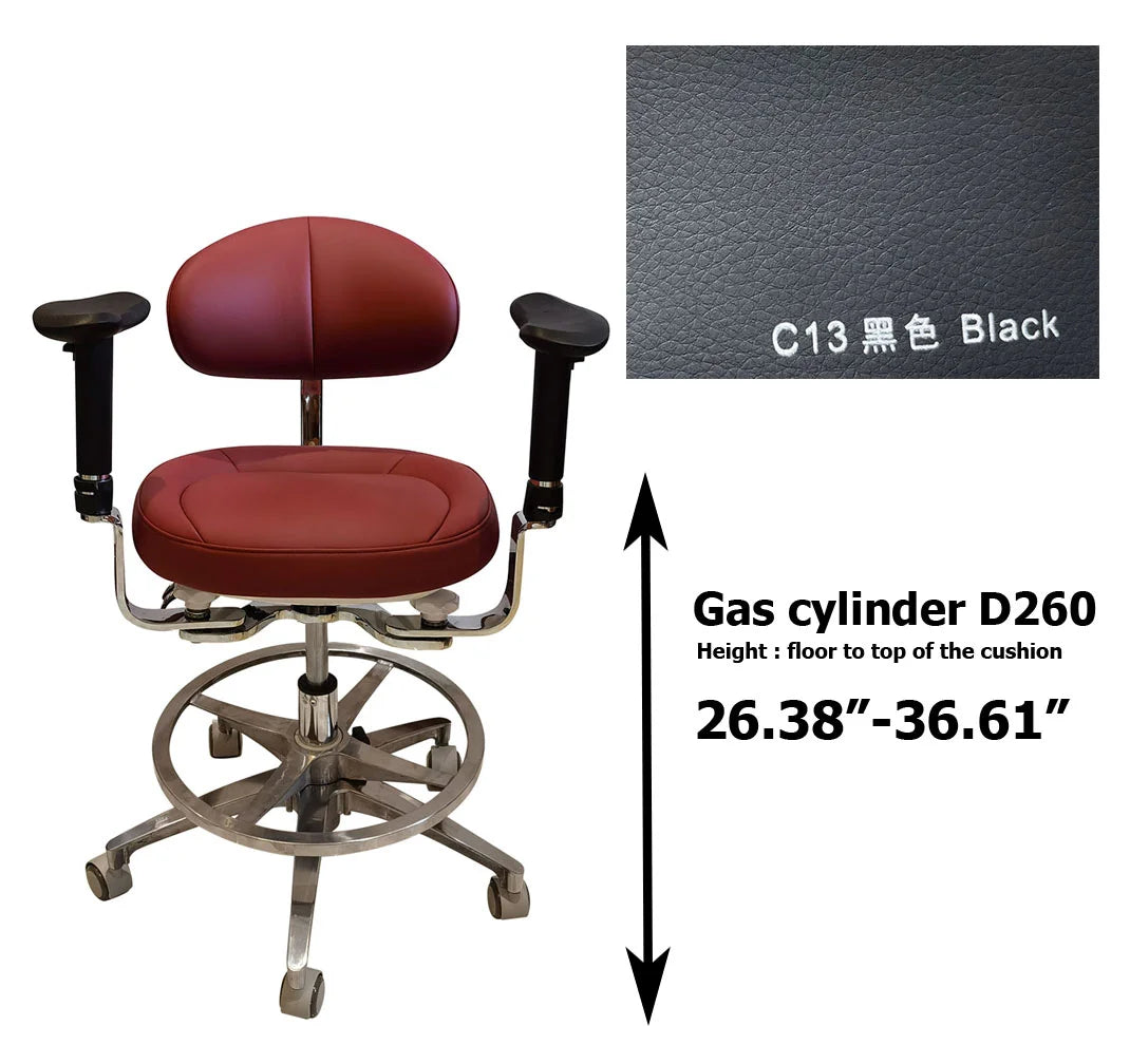SC1291 Dental surgical chair stool, surgeon operating chair microsurgeon chair