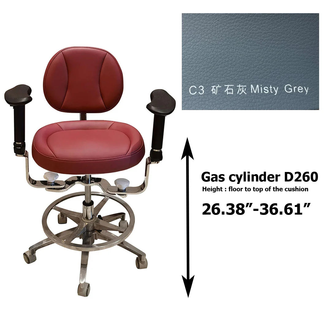 SC1291 Dental surgical chair stool, surgeon operating chair microsurgeon chair