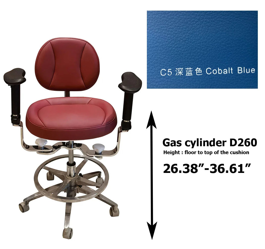 SC1291 Dental surgical chair stool, surgeon operating chair microsurgeon chair