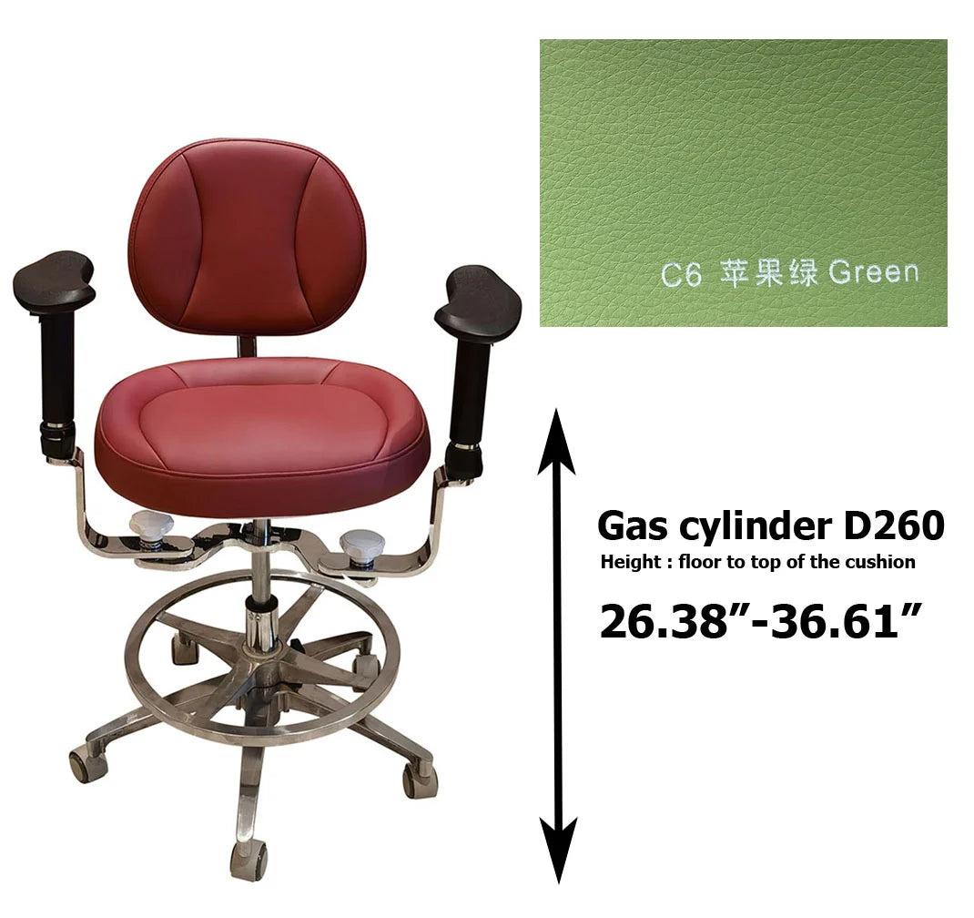 SC1291 Dental surgical chair stool, surgeon operating chair microsurgeon chair