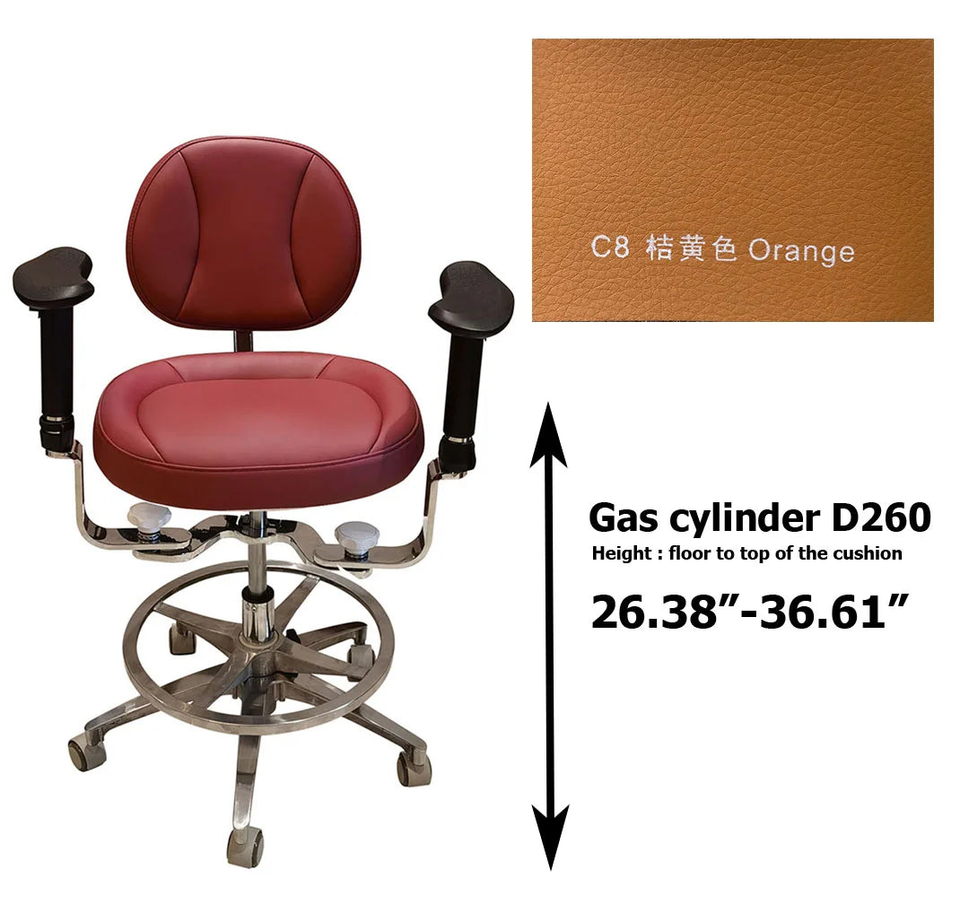SC1291 Dental surgical chair stool, surgeon operating chair microsurgeon chair