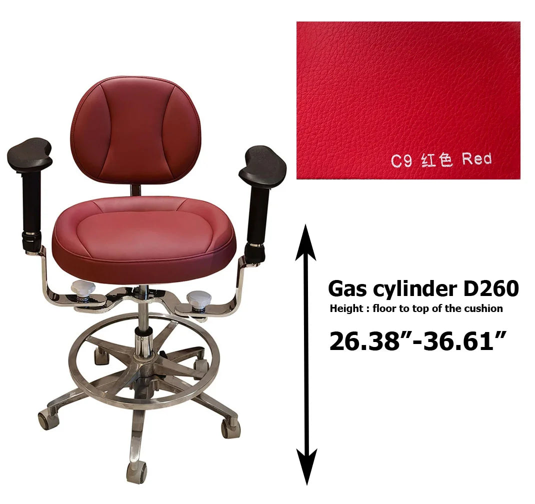 SC1291 Dental surgical chair stool, surgeon operating chair microsurgeon chair
