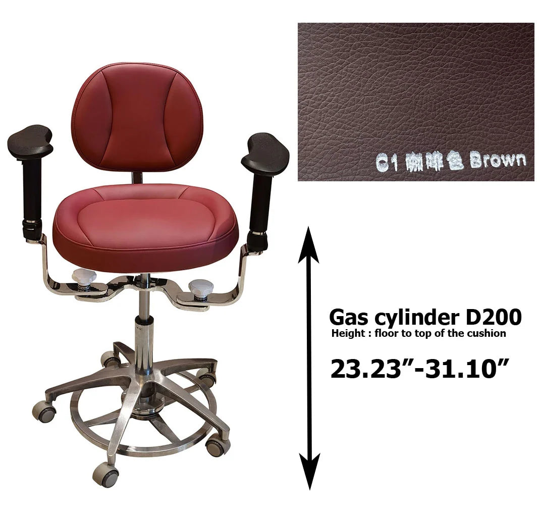 SC1291 Dental surgical chair stool, surgeon operating chair microsurgeon chair