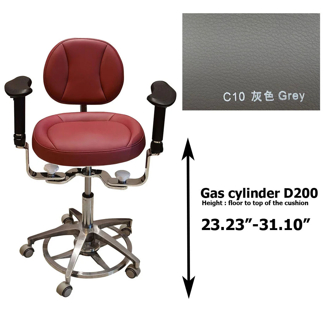 SC1291 Dental surgical chair stool, surgeon operating chair microsurgeon chair
