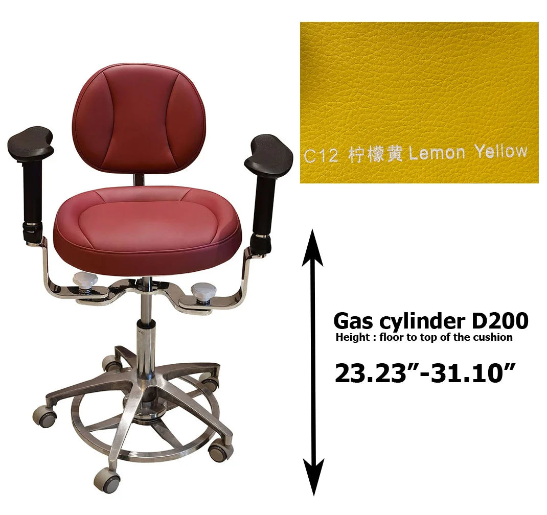 SC1291 Dental surgical chair stool, surgeon operating chair microsurgeon chair