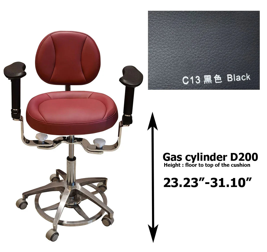 SC1291 Dental surgical chair stool, surgeon operating chair microsurgeon chair