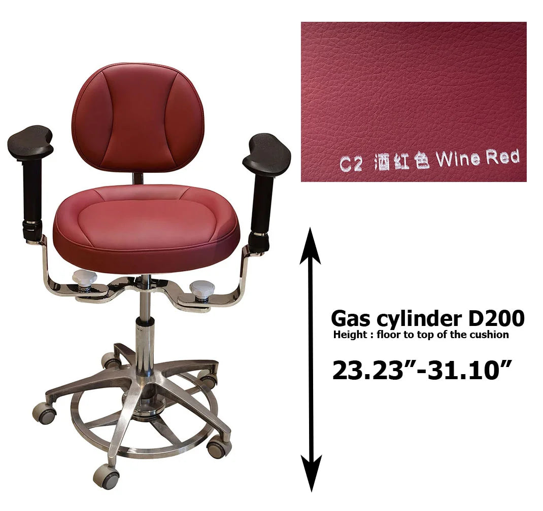 SC1291 Dental surgical chair stool, surgeon operating chair microsurgeon chair