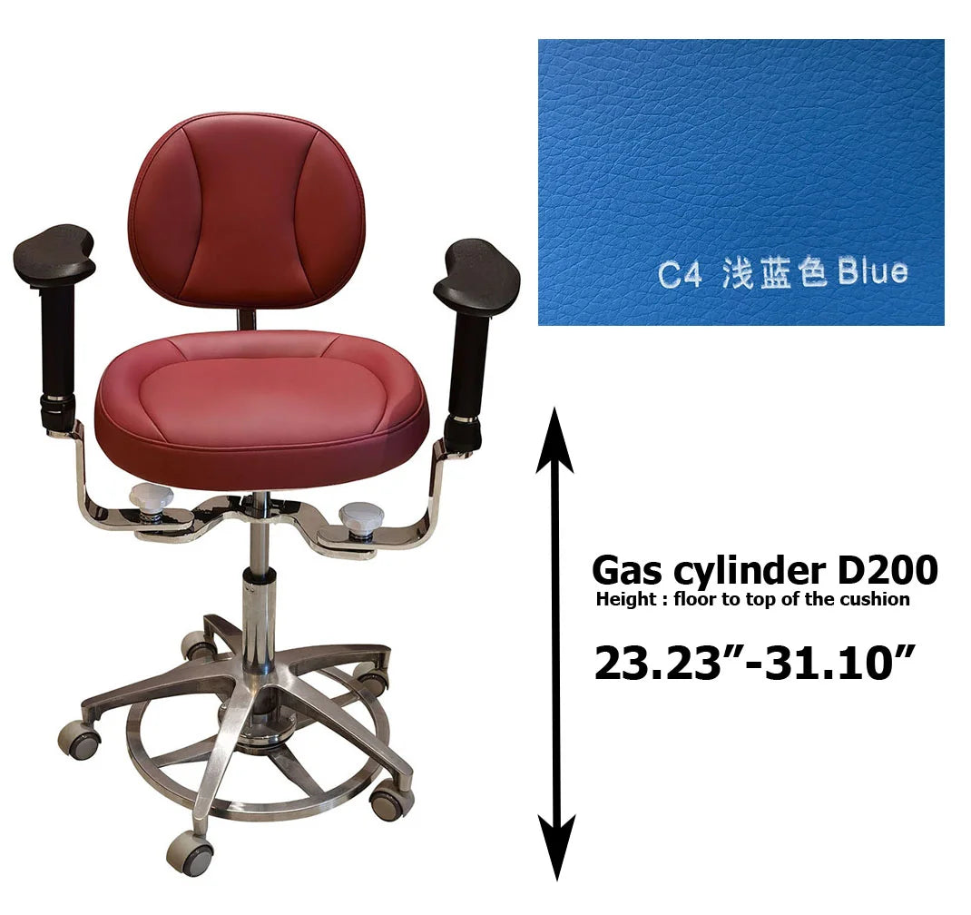 SC1291 Dental surgical chair stool, surgeon operating chair microsurgeon chair