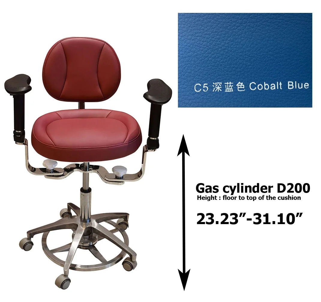 SC1291 Dental surgical chair stool, surgeon operating chair microsurgeon chair