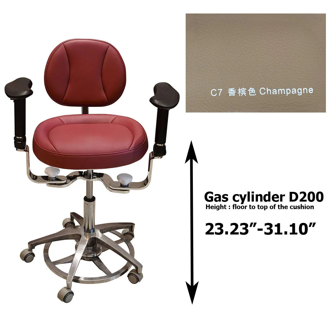 SC1291 Dental surgical chair stool, surgeon operating chair microsurgeon chair