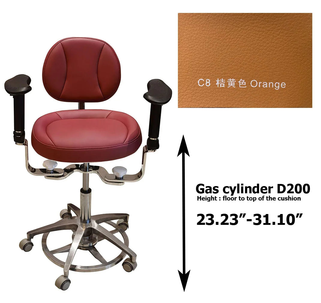 SC1291 Dental surgical chair stool, surgeon operating chair microsurgeon chair