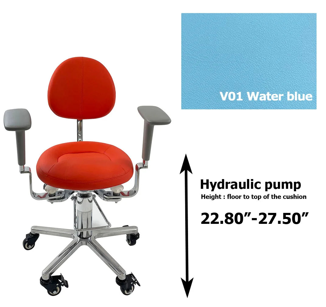 LINCHARM SC1390 Hydraulic Surgeon Chair Stool Foot Operated