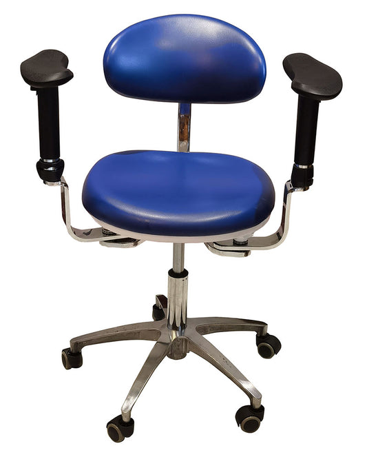 S1290  PU leather Dental Operated chair Stool dental operating stool, surgeon operating chair microsurgeon chair