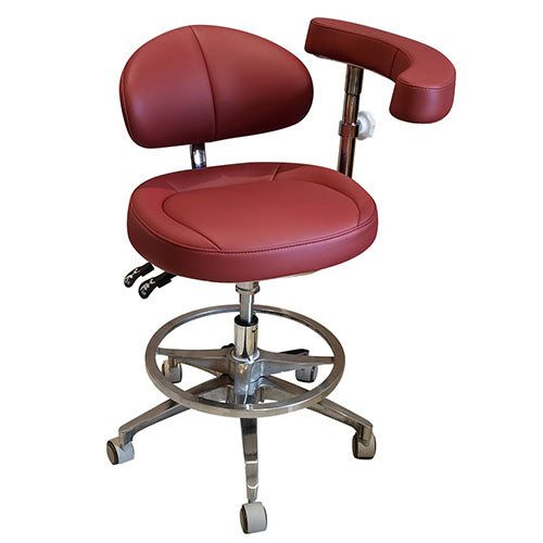 SC1268 microfiber leather Dental assistant chair  stool for dentist surgical examination