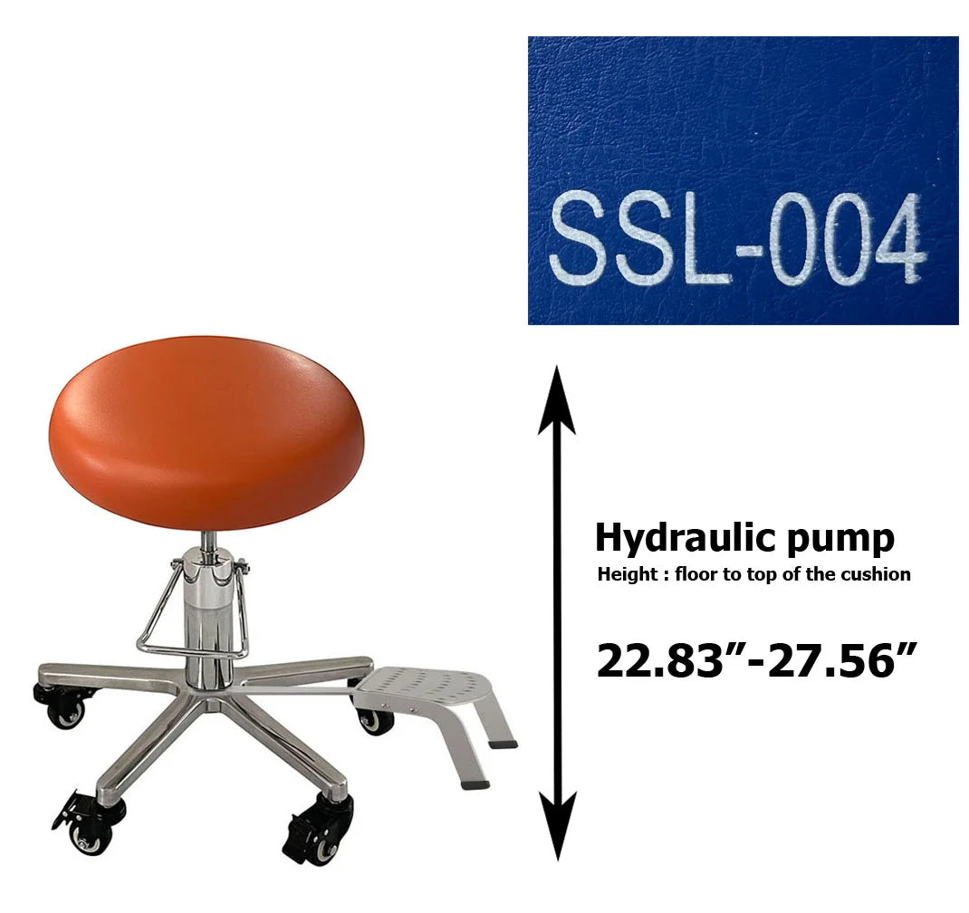 LINCHARM S1208 Hydraulic Surgeon Chair Stool Foot Operated