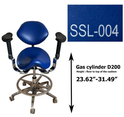 S1292 Dental Saddle Operated surgeon chair Microscope chair