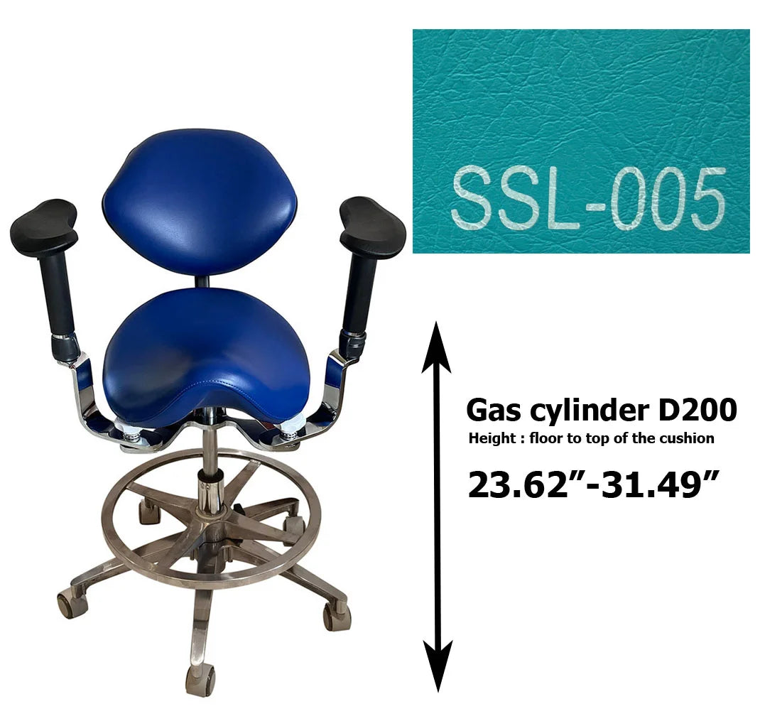S1292 Silla de cirujano operada con silla dental Silla de microscopio