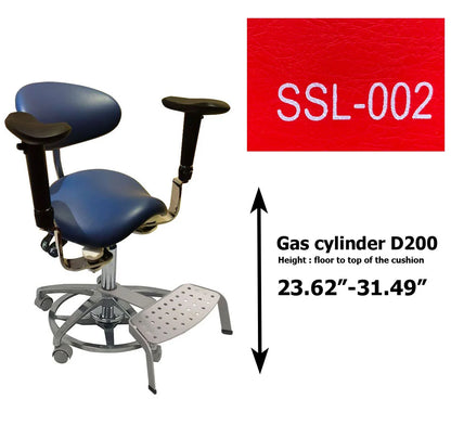 S1293 Taburete ergonómico para silla de montar dental para examen quirúrgico de dentista