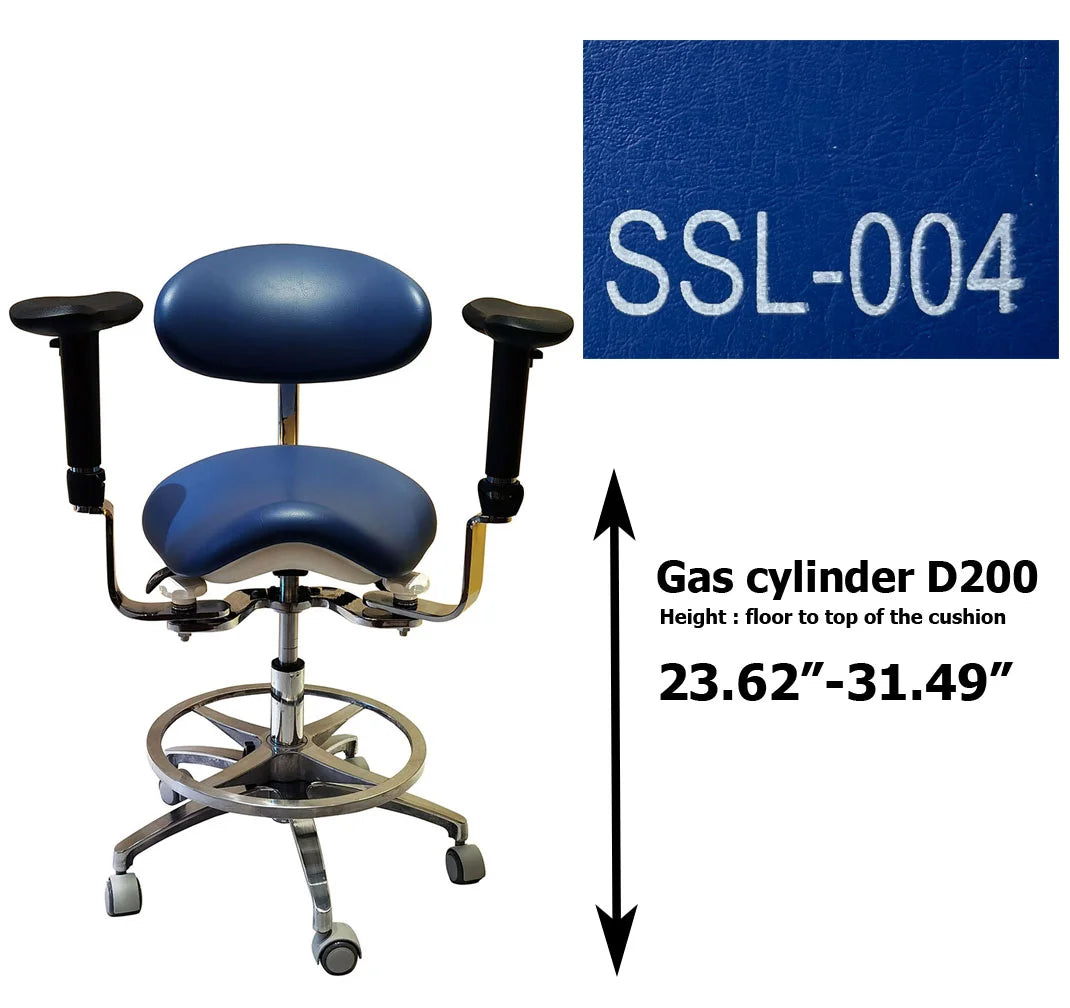 S1293 Ergonomic dental  saddle  chair  stool for dentist surgical examination